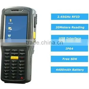 Industrial PDA 2.45GHz Active RFID Handheld Reader thumbnail-1