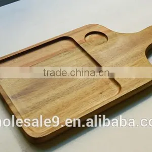 2015 New High Quality Handmade Decorative Wooden Breakfast Tray thumbnail-3