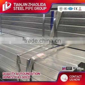 BS1387 SCH 40 60 ERW ms Galvanized Square Pipe for Fence Post thumbnail-6