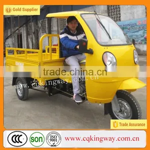 Three Wheel Passenger Cabinet Cargo Motorcycle With Food Fruit Plate Tricycle thumbnail-5