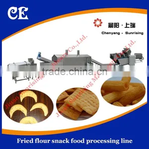 Fully Automatic Small Fried Snack Food Bugles Processing Machine thumbnail-2