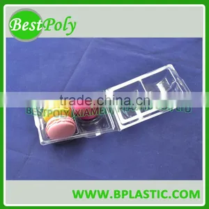 Custom Plastic Clamshell Packaging Blister Tray for Cookies Macarons thumbnail-1