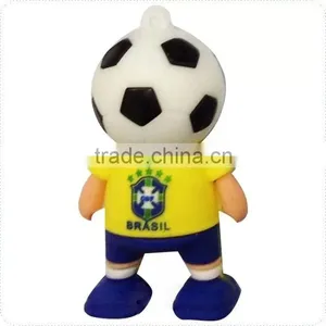 Wholesale 2GB/4GB/8GB The World Cup Football Player Usb Flash Drive thumbnail-2