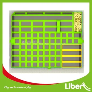 Large Used Trampoline Park for Kids thumbnail-3