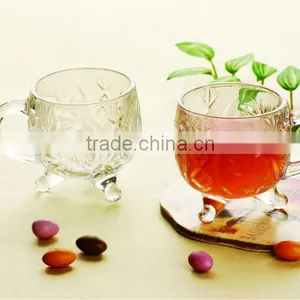 New Glass Coffee Cup/tea Cup,manufacturer,footed Tea Cup thumbnail-1