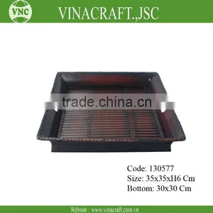 Vietnam Bamboo Tray thumbnail-1