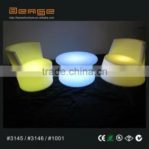 LED Leisure Garden Chair Set thumbnail-1