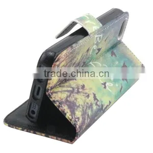 Wholesale Type Flip Leather Mobile Phone Case Cover For IPhone 5 thumbnail-5