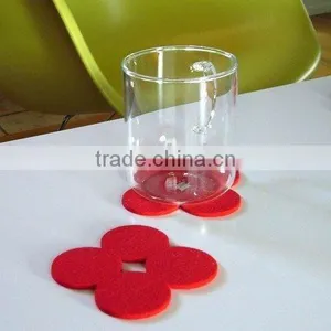 Various Design Wool Felt Coaster thumbnail-1