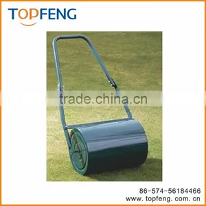 Galvanised Steel Garden Grass Lawn Roller 30 L With Scraper Bar Handles by Tinkertonk thumbnail-1