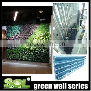 Plastic Flower Pot Vertical Planters Plastic Wall Mounted Flower Pot thumbnail-1