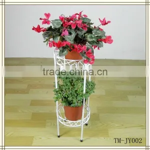 Hot Sale Iron Wire White Flower Stand thumbnail-1