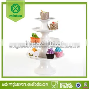 4 Tier Cake Stands Wedding Cake Plates Ceramic Cake Stands thumbnail-1