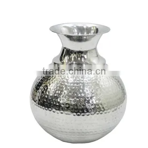Antique Metal Flower Pot thumbnail-1