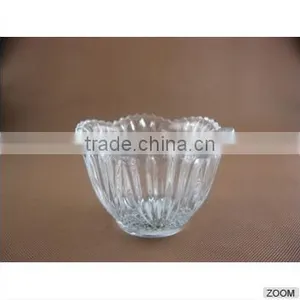 Glass Fruit Bowl,a Salad Bowl,glass Bowl of Ice Cream Glassware thumbnail-1