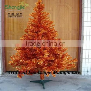 SJZJN 1528 Purple Colour Hot Sale Decorative Christmas Tree/Fashion Colour And Beautiful Design Neddle Tree thumbnail-3
