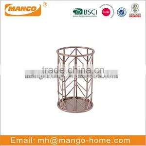 Modern Electroplating Gold Iron Metal Pen Holder thumbnail-4
