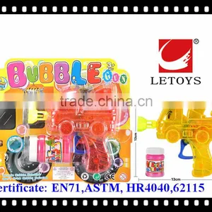 Wholesale Safe Summer Toys Kids Plastic Bubble Gun With Light thumbnail-1