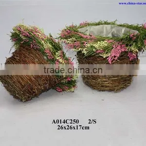 Natural Spring Baskets for Potted Plants thumbnail-1