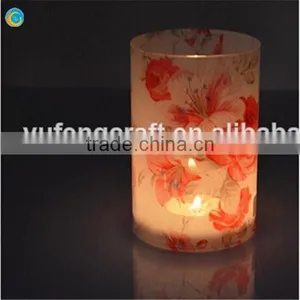 Floral Spring Votive Candle Holder Party Favors thumbnail-1