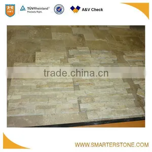 China Domestic Cut Travertine Cultural Stone for Scenic Decorating thumbnail-1
