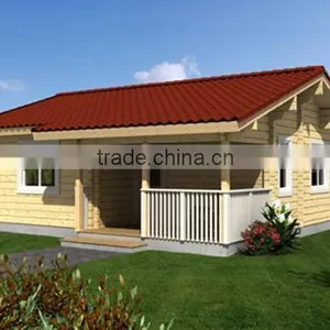 House Use and Wooden Log Material Wooden House thumbnail-3