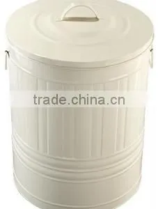 75L Zinc Plated Garbage Bin thumbnail-3