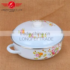 High Quality 20cm Enamel Deep Frying Pot / Enamel Frier thumbnail-3