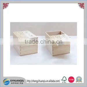 Wood Makeup Box Balsa Wood Boxes thumbnail-1