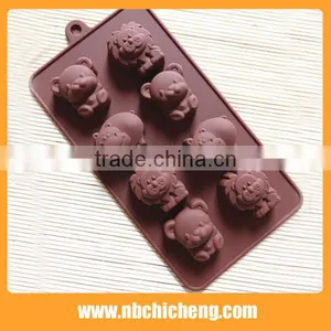 Silicone Chocolate Molds, Chocolate Animal Model, Chocolate Animal Mould thumbnail-2