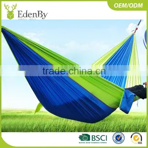 2017 Paypal Accept Outdoor Double 2 Person Nylon Hammocks Camping Hammock thumbnail-1