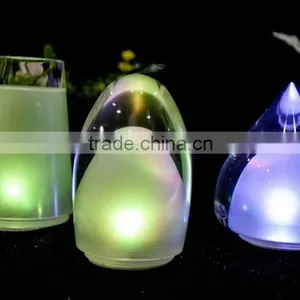 Newfashioned Led Two-double Tapered Table Lamp thumbnail-3