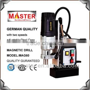 German Quality Hot Sell Magnetic Base Drill With 2 Speeds Drill Machine for Sale(MAG32/60)60mm thumbnail-2