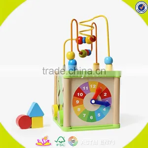 2017 Wholesale Baby Wooden Play Cube Newest Kids Wooden Play Cube Fashion Children Wooden Play Cube W11B123 thumbnail-2