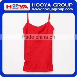 90% Nylon And 10% Spandex Camisole Ladies Red Camisole thumbnail-1