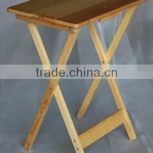 High Pine/Fir Quik-Fold Table thumbnail-1