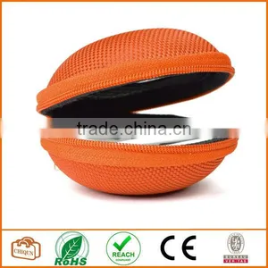 Orange Earphone Handsfree Headset HARD EVA Case thumbnail-3