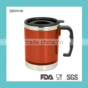 Plastic + Stainless Steel Termos Travel Mug Thermo Starbucks Coffee Cups Mug thumbnail-1