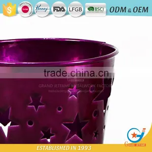 Flower Pots for Garden Metal Outdoor Plant Pots thumbnail-6