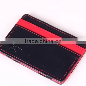 PU Leather Elastic Trick Fold Wallet Magic Money Clip thumbnail-4