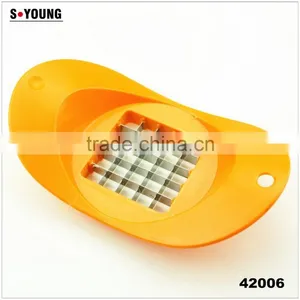 42006 Vegetable Kitchen Tools Potato Chips French Fries Plastic Potato Slicer Cutter thumbnail-2