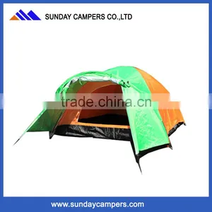 New Arrival Cheap 3-4 Person Waterproof Heavy Duty Tents for Camping thumbnail-1