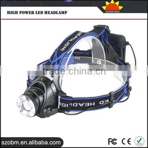 Multi-Function High Power T6 Zoom Focus Waterproof LED Headlamp thumbnail-1