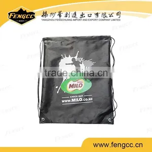 2016 Best Sell Cheap Promotion Sports Polyester Drawstring Bag thumbnail-1
