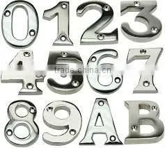 Enamelled Brass Bridge House Number Sign thumbnail-1