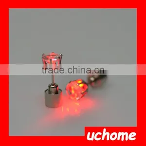 UCHOME Fashion Party Club Multi-Color Led Earrings,Wholesale Light Up Led Stud Earrings thumbnail-5