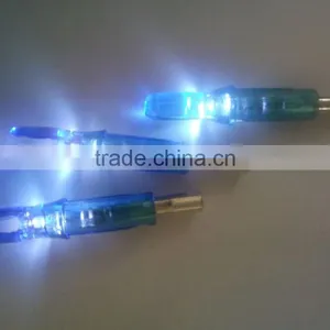 Colorful S Dia6.2mm ON-OFF LED Lighted Arrow Nocks thumbnail-3