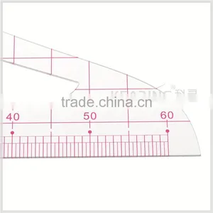 Kearing Brand Plastic Scale Ruler, 1/4 Painting Scale Ruler ,garment Pattern Making Rulers#8514 thumbnail-3