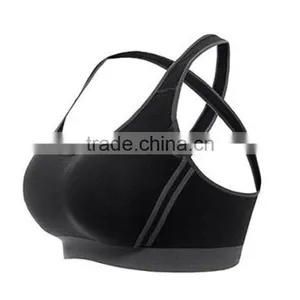 Custom Stylish Sports Yoga Bra Design Ladies Elastic Fitness Yoga Bra thumbnail-1