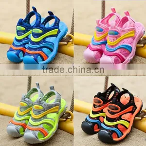 Zm40145b Fancy Wholesale Soft Sole Footwear Protective Sandals for Baby Kids thumbnail-1